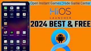 HiOS Launcher 2024 - Fast | HiOS Launcher Full Tutorial/Review | 2024 Best Android Launcher
