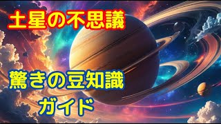 土星の不思議：驚きの豆知識ガイド