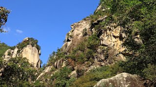 「Japan 1minute Travel」山梨　甲府　昇仙峡（YAMANASHI Kofu）水晶発祥の地なのか昇仙峡の独特な風景にはどこか神秘的な魅力があります