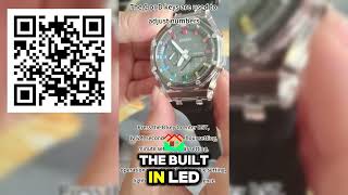 REVIEW SKMEI 2100 Waterproof Men Watch Countdown Stopwatch Led Light Electronic Movement Wristwatch