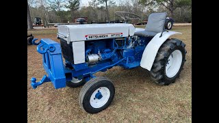 1988 Mitsubishi MT372 2WD Sub  Compact Utility Tractor Lot#305