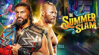 WWE SUMMERSLAM 2022 CUSTOM MATCH CARD + CUSTOM THEME SONG: "GDFR"