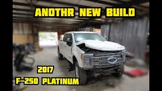 Rebuilding A Wrecked 2017 Ford F-250 Platinum
