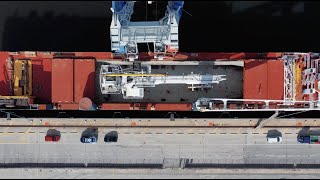 Project Cargo: Crane in Rotterdam