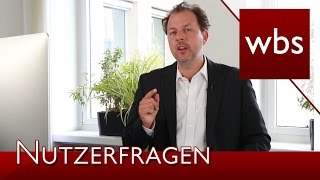 Nutzerfragen: Filesharing-Urteil des BGH | Kanzlei WBS