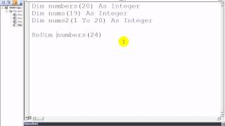 Dynamic Arrays