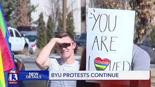 BYU honor code protests continue