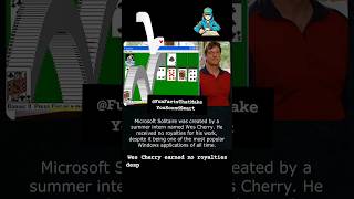 #Microsoft #Solitaire was created by intern Wes Cherry. He earned no royalties. #Facts #trivia #fact