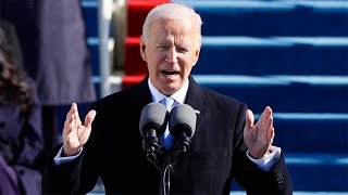 Watch in full: Joe Biden's inauguration speech - 'We will write an American story of hope'