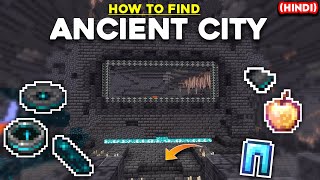 How to Find and Raid Ancient Cities in Minecraft 1.19 | Hindi | Minecraft 1.19 Guide