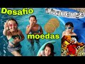 Desafio na piscina,quem pega mais moedas /Challenge