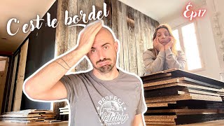 Ep 17: On ESSAYE de FINIR le Bardage 😅😂 #renovation