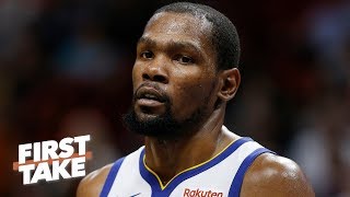 Kevin Durant declines $31.5M player option, weighing free agency options | First Take