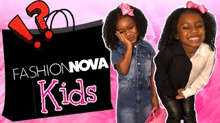 NOVA KIDS by FASHION NOVA | TRY ON HAUL | Fun with Jannah