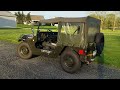 A quick look at a 1971 Ford M151A2 MUTT