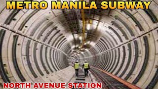 METRO MANILA SUBWAY NORTH AVENUE STATION UPDATE 12/25/2024