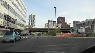 創成川通（ #国道231号 → #国道5号）[ #札幌市 4K/30p 車載動画ドライブ]：東15丁目屯田通交点～北4条線交点