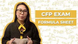 Every Formula on the CFP Exam Sheet, Explained