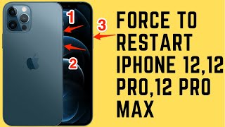 How To Force Restart iPhone 12,12Pro,12 Pro Max !! How To Hard Reset iPhone 12 Series