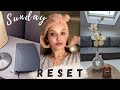 Sunday Reset routine │ realistic, productive & cozy | meal-prep, self-care, cleaning & scheduling