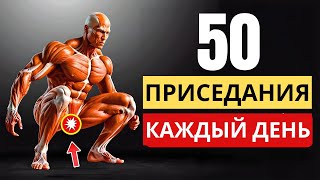 Что происходит с вашим телом, когда вы делаете 50 приседаний каждый день