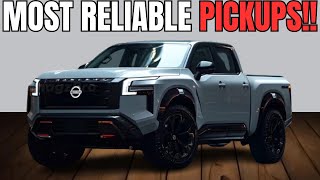 Top 8 Pickup Trucks With LOWEST MAINTENANCE Cost in 2025!