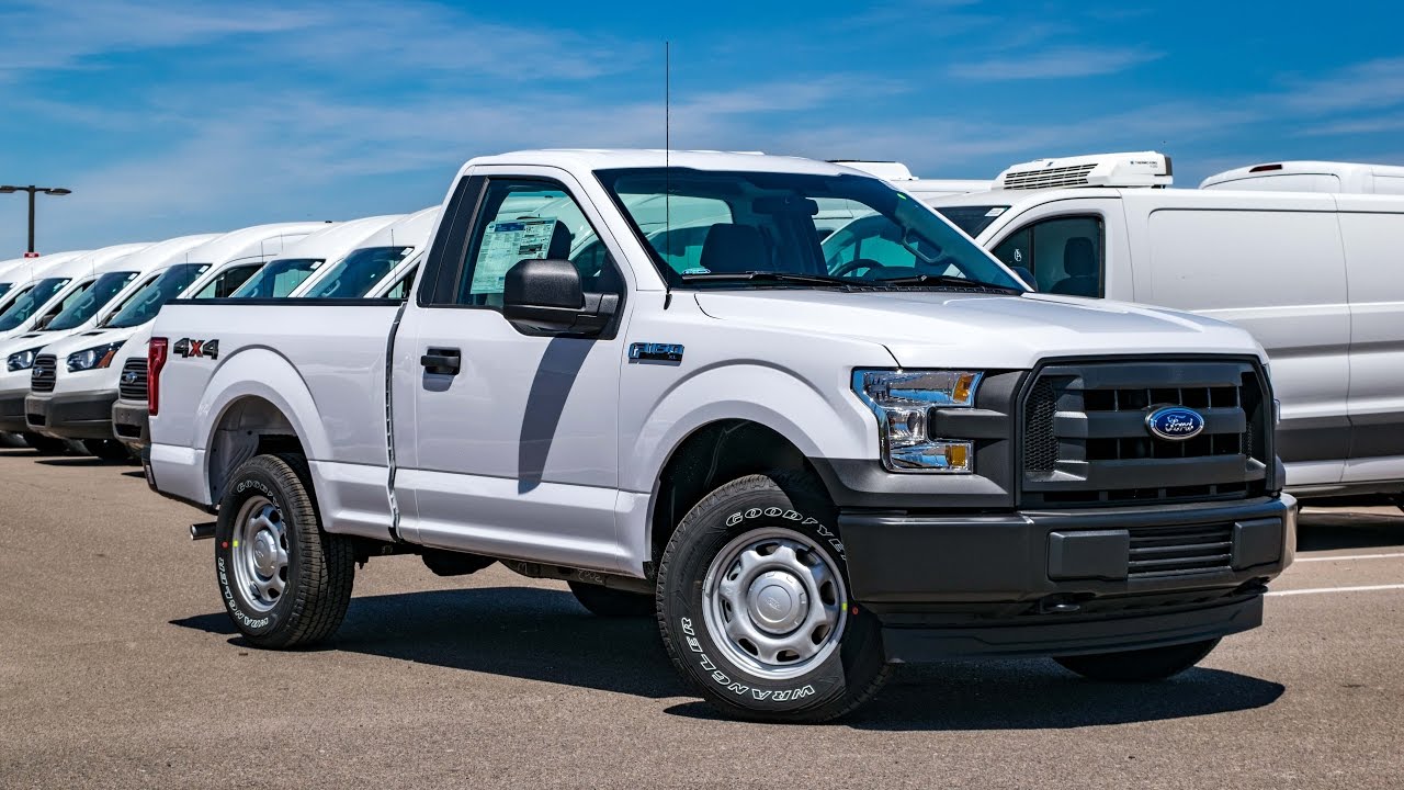 2017 Ford F-150 XL Regular Cab Walkaround - YouTube