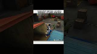 FREE FIRE NEW TRENDING SORT VIDEO ADIT LONWOLF 1VS2 GEMPLE SORT ☠️#beshorts #gaming #trendingshorts