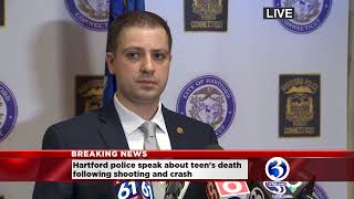 Hartford teen death news conference