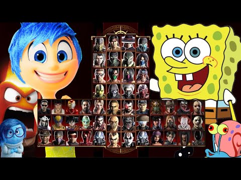 Mortal Kombat 9 – JOY & SPONGEBOB SQUAREPANTS – Expert Tag Ladder – Jugabilidad @(1080p) – 60ᶠᵖˢ