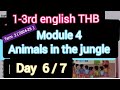 animals in the jungle|day6|module4|1-3rd english thb|term2|24-25‎@Kalvi-Namkaiyil-KNK-Ramayee-tr