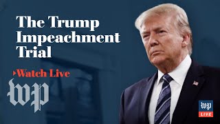 Impeachment trial of President Trump | Jan. 28, 2020 (FULL LIVE STREAM)