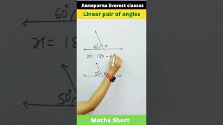 Linear pair of angles #mathshorts #shorts #shortsvideo #viral #viralshorts #viralvideo #trending #yt