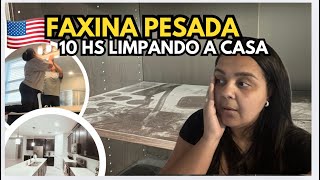 LIMPEZA PESADA NOS ESTADOS UNIDOS|DEIXAMOS A CASA COM OUTRA CARA |OS CLIENTE AMARAM NOS PRESENTEARAM