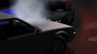 High Speed Police Chase Cinematic beamng #1