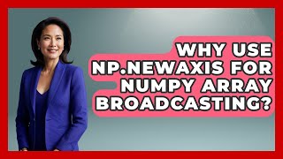 Why Use Np.newaxis For NumPy Array Broadcasting? - Python Code School