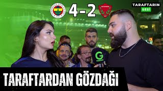 Fenerbahçe Puan Kaybetmiyor! | Fenerbahçe 4-2 Hatayspor | Taraftarın Sesi