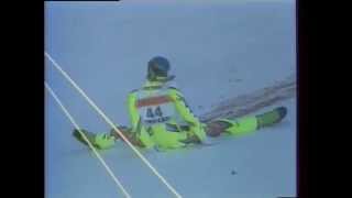 GRAPHIC! Fatal Ski Crash of Gernot Reinstadler