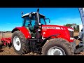 2017 Massey Ferguson 7726 Dyna-6 Tractor With Sumo Trio-3 Cultivator