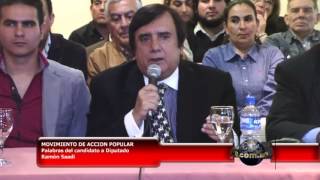 Habla Ramon Saadi candidato a Diputado para el MAP