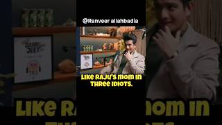 #short  (Funny in vineeta singh potcast)@RanveerAllahbadia ranveer show hindi