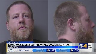 Anderson man hid cameras at work, home to record minors and women