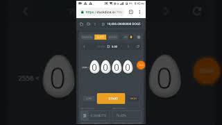 Duckdice.io 10,000 DOGECOINS Losted !