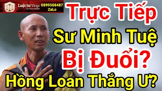 🔴 Trực Tiếp Sư Thích Minh Tuệ Bị Đuổi Vì Sao? Hồng Loan Thắng Kiện Vụ Án NSUT Vũ Linh? Luật Sư Vlogs