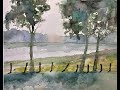 Extreme Beginners LANDSCAPE PAINTING with TREES, FENCES & FIELDS! with Chris Petri