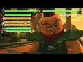 ninjago skybound final battle with healthbars