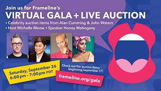 Frameline44 Virtual Gala + Live Auction