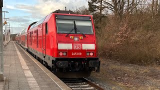 Mitfahrt in der Regionalbahn von Bad Vilbel bis Nidderau in der RB 34 aus Frankfurt am Main