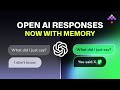 What's New with OpenAI's new Responses API?