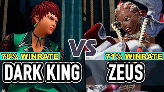 KOF XV ▰ DARK KING (Vice/Duo Lon/O.Yashiro) vs ZEUS (Shun'ei/Dolores/Whip)